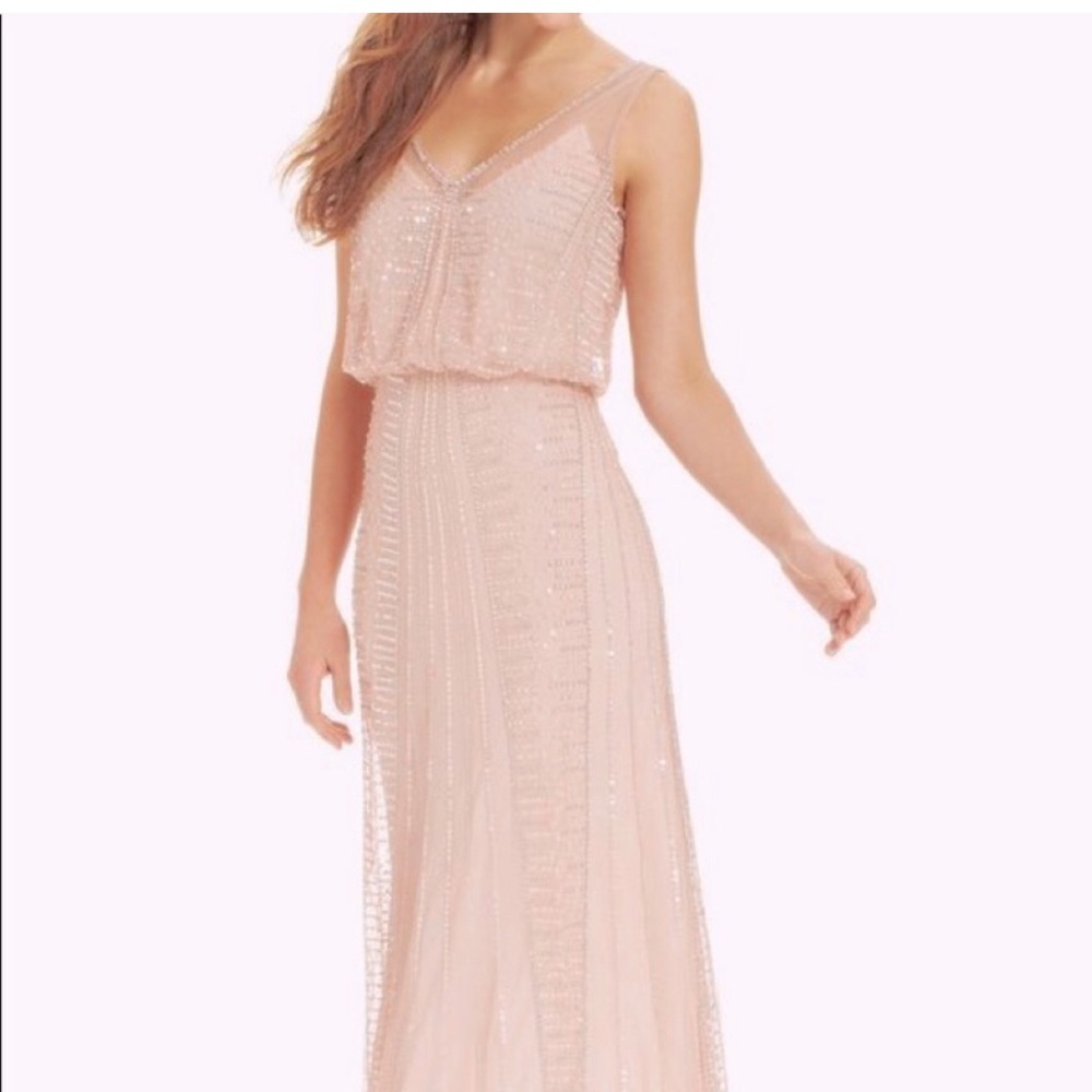 Adrianna Papell sequin dress